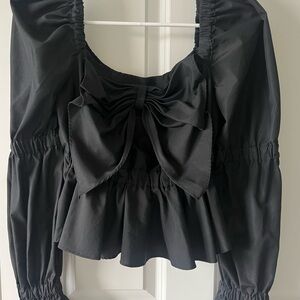 Elegant Black Women's Top